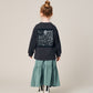 KID'S L/S BANDANA PRINT TEE