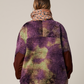 UNISEX REVERSIBLE TIE-DYE BOA JACKET