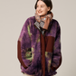 UNISEX REVERSIBLE TIE-DYE BOA JACKET