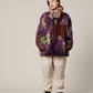 UNISEX REVERSIBLE TIE-DYE BOA JACKET