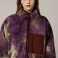 UNISEX REVERSIBLE TIE-DYE BOA JACKET