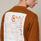 UNISEX L/S BANDANA PRINT TEE