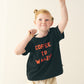 KIDS TECH JERSEY MESSAGE TEE