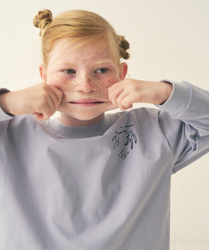 KIDS TECH JERSEY BANDANA LONG SLEEVE TEE