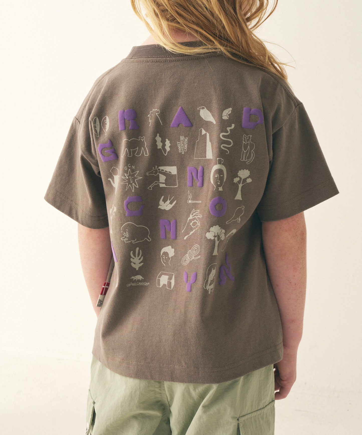 Kids "F.A.C" Back Print Short Sleeve Tee