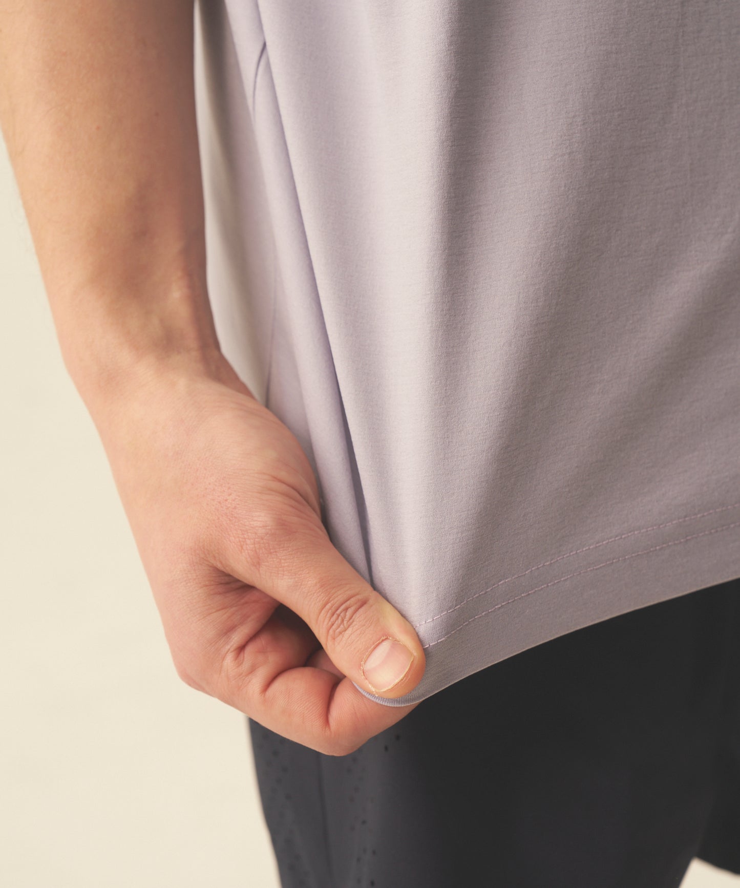 UNISEX TECH JERSEY MESSAGE TEE