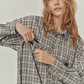NYLON STRETCH SHIRT ONEPIECE
