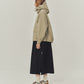 NYLON STRETCH SHIRT ONEPIECE