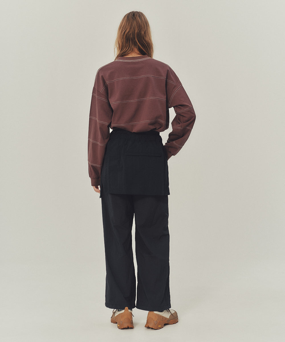 LADIES BORDER STITCH TEE