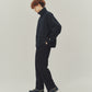 BELTED TUCK PANTS