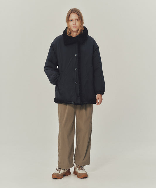 BELTED TUCK PANTS