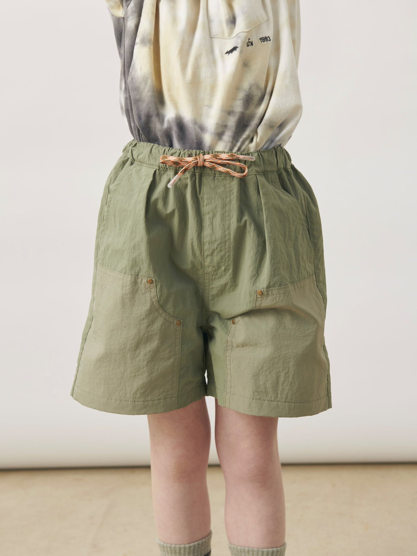 KID'S NYLON DOUBLE KNEE SHORTS