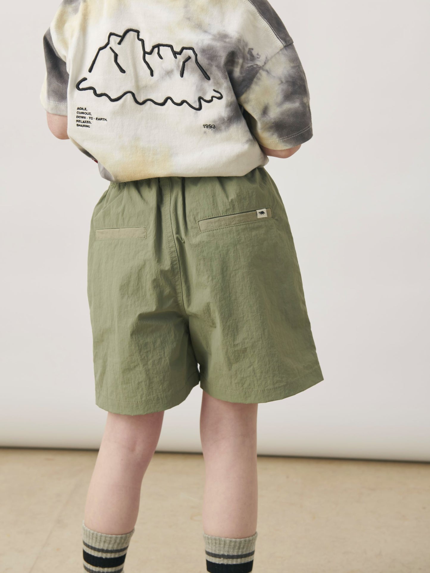 KID'S NYLON DOUBLE KNEE SHORTS