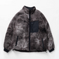 UNISEX REVERSIBLE TIE-DYE BOA JACKET