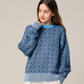 UNISEX LATVIAJACQARD KNIT PO