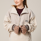 UNISEX FLEECE HULF ZIP PO