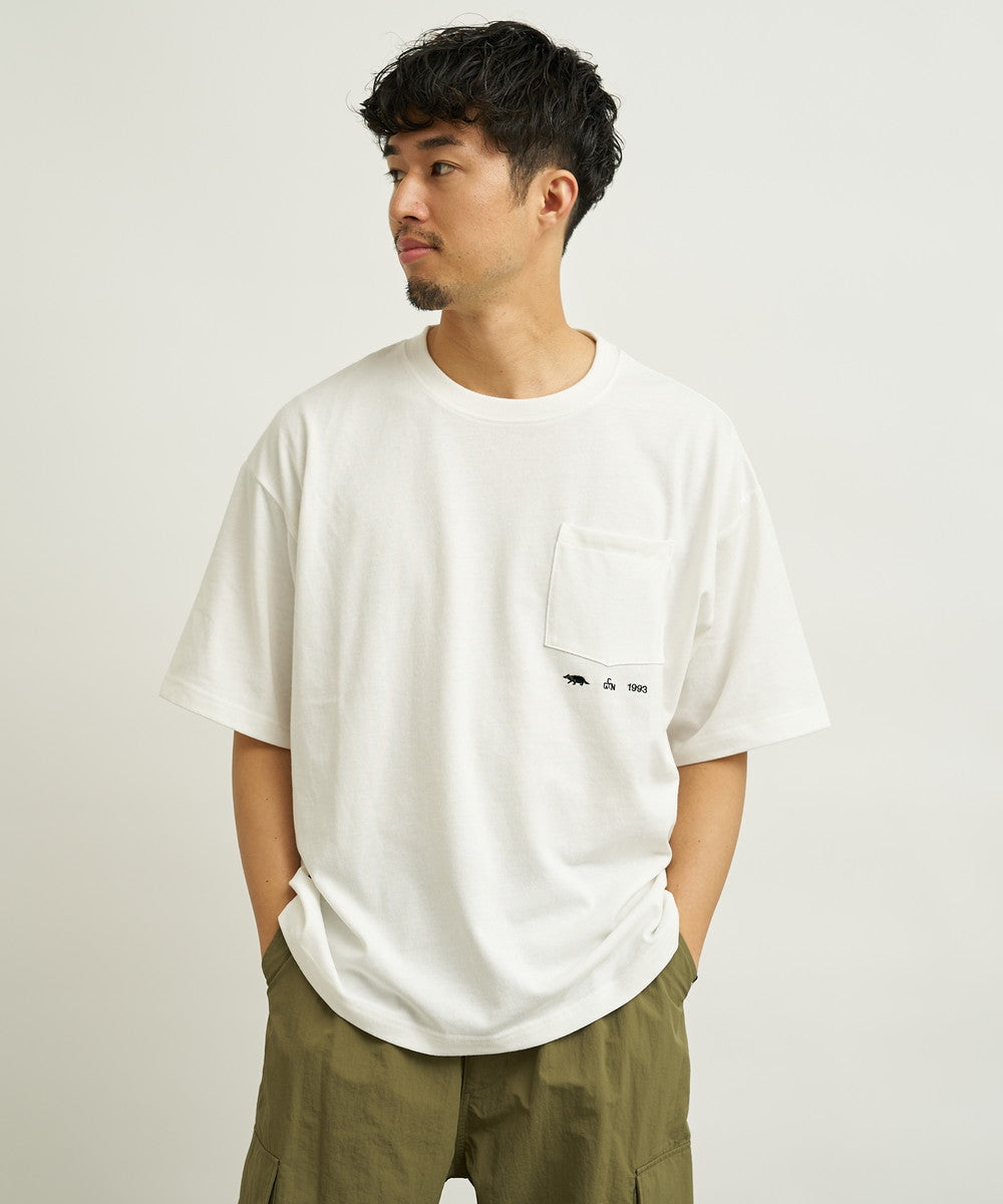 S/S EMBROIDERY TEE