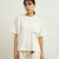 S/S EMBROIDERY TEE