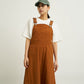 NYLON GROSGRAIN JUMPER SKIRT