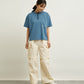 S/S EMBROIDERY TEE
