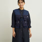 NYLON PIPING MULTI FUNCTION VEST