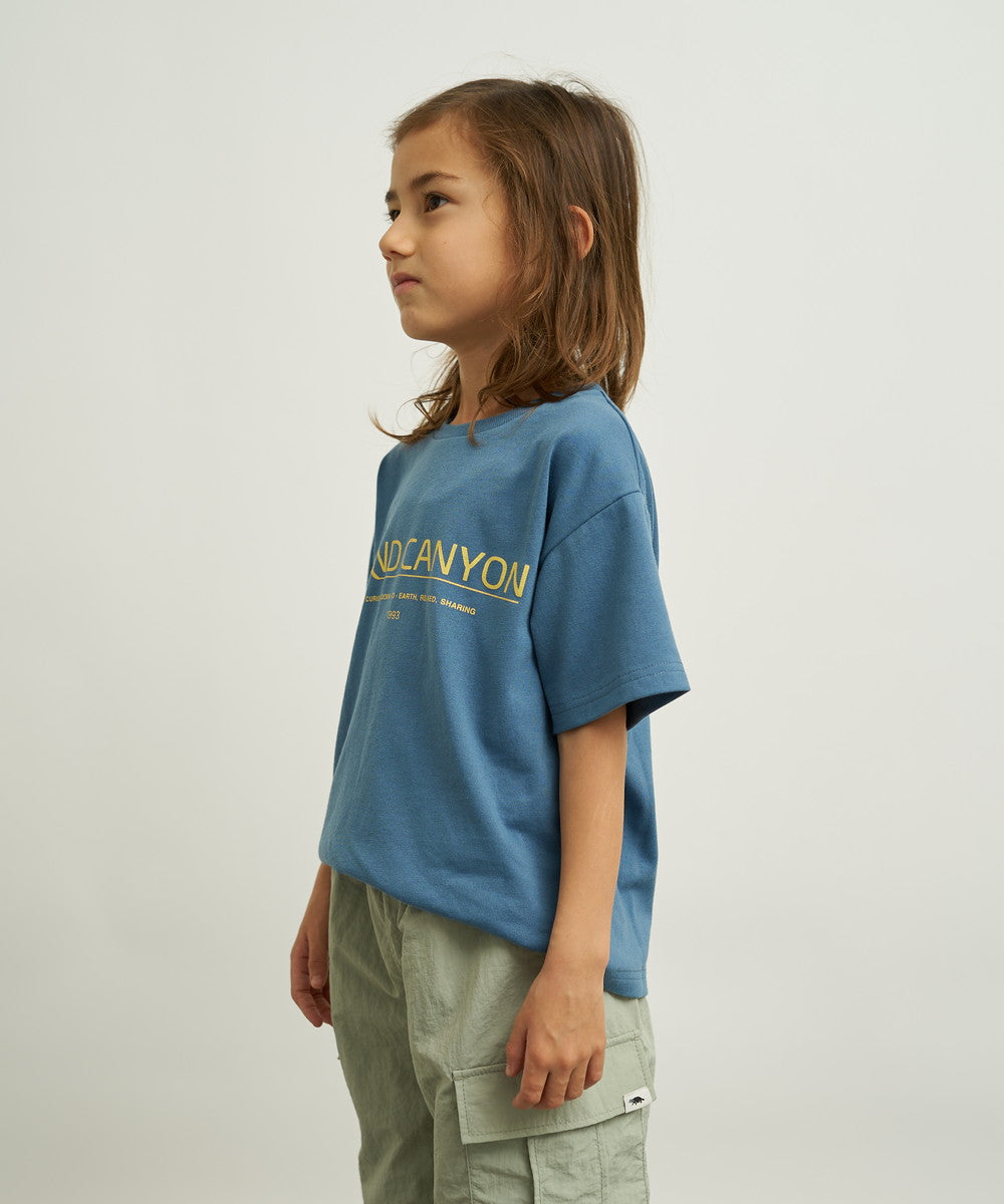 KID'S S/S LOGO PRINT TEE